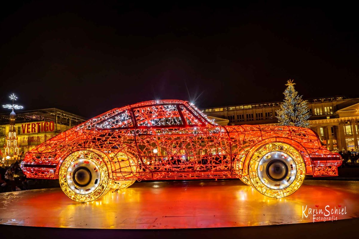 Glanzlichter, Stuttgart, Schloßplatz, Weihnachtsmarkt, Christkindlemarkt, Adventszeit, Stuttgart leuchtet, City, modern, Ökostrom